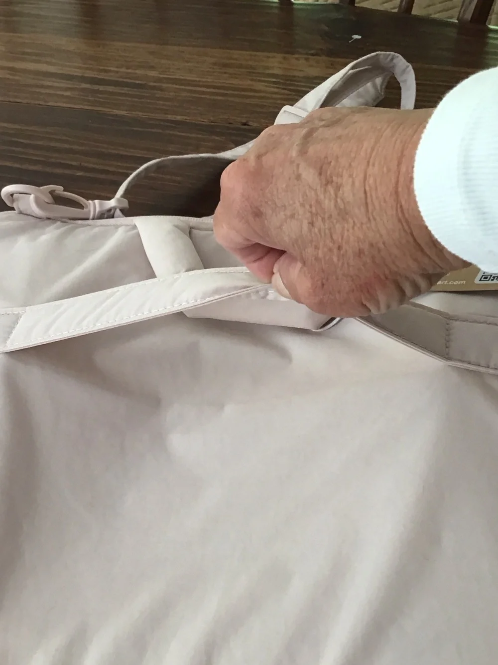 Bags Mart Women's Pale Pink Laptop Bag with Shoulder Strap